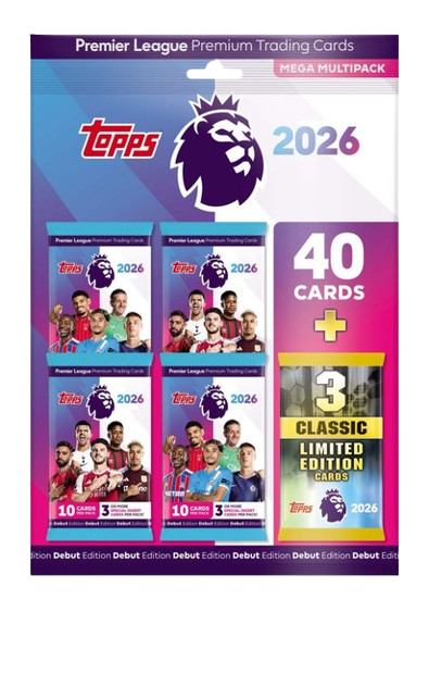 Topps 2026 Premier League Mega Multipack