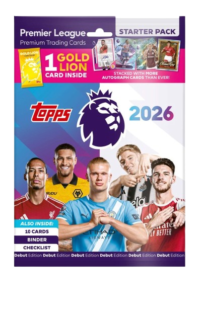 Topps 2026 Premier League Starter Pack