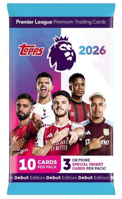 Topps 2026 Premier League Booster Pack