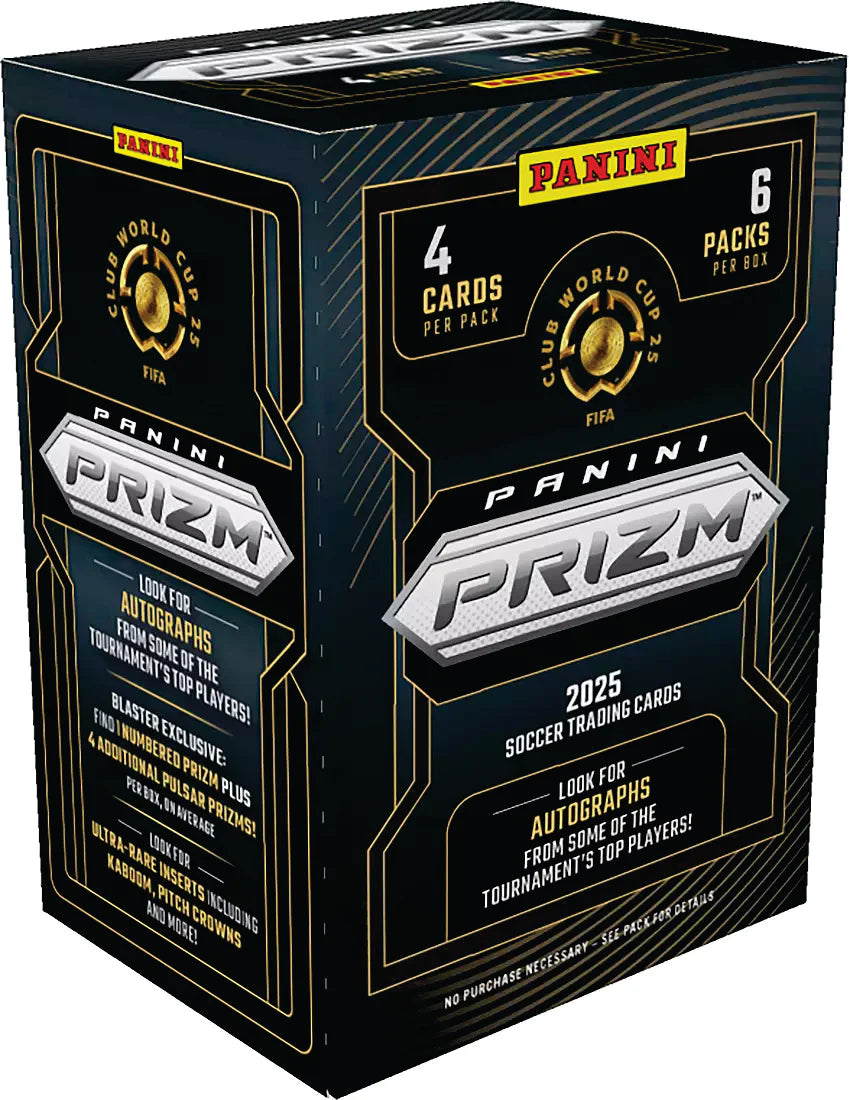 2025 Panini Prizm FIFA Club World Cup Soccer Blaster