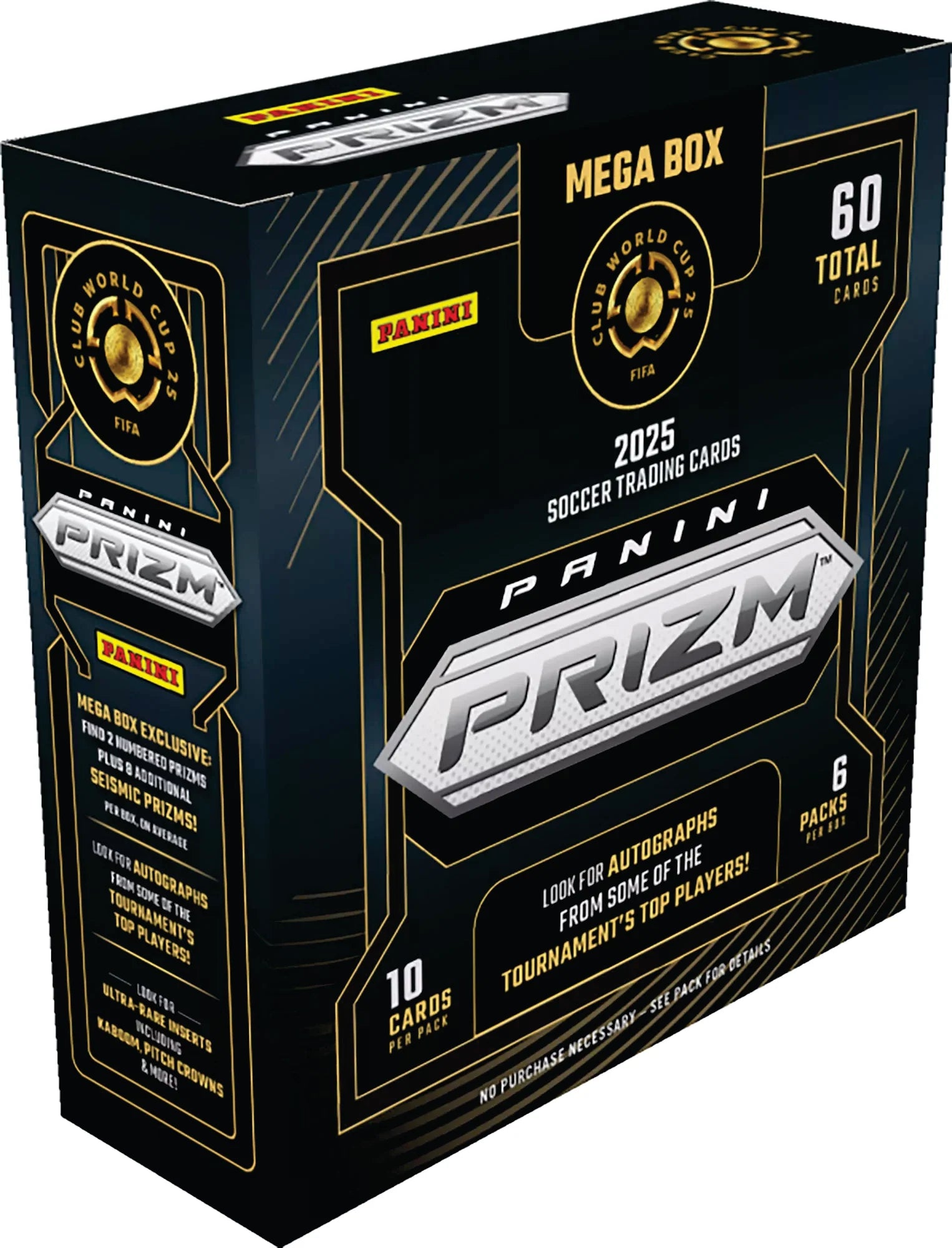 2025 Panini Prizm FIFA World Cup Soccer Mega Box