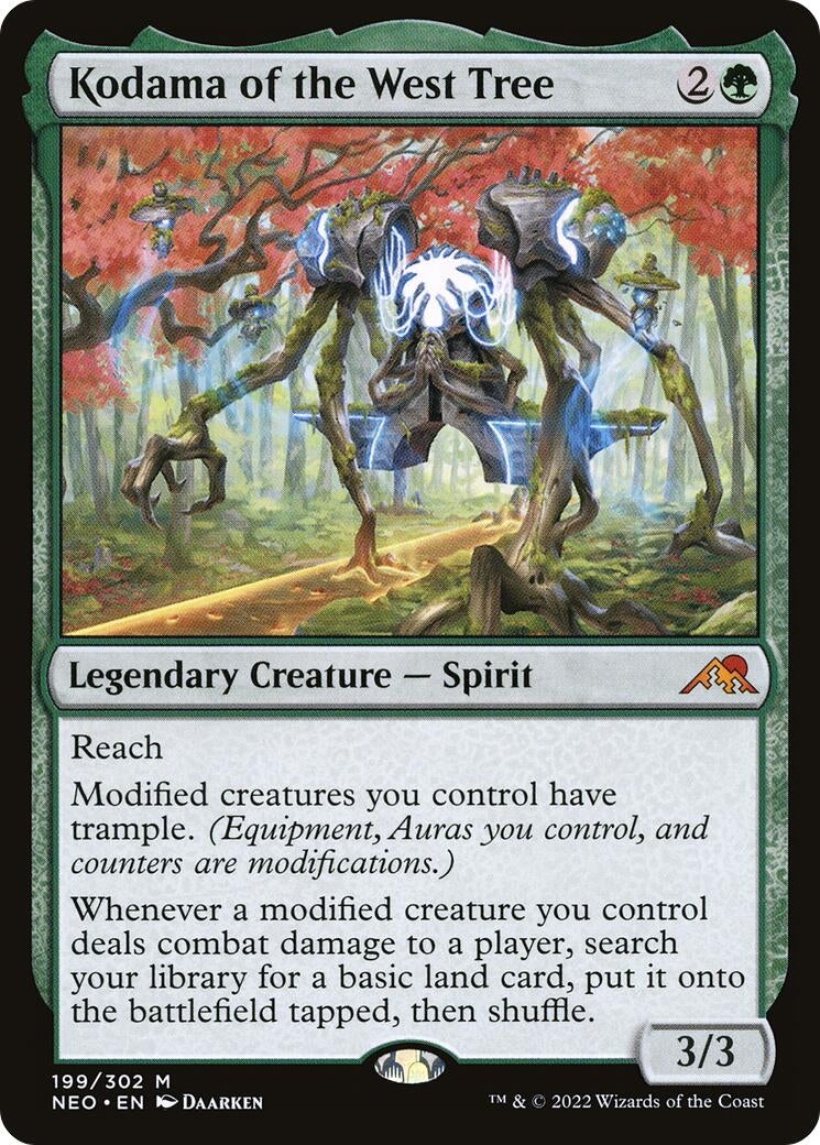 Image for Kodama of the West Tree (199) (NEO) - Magic: The Gathering
