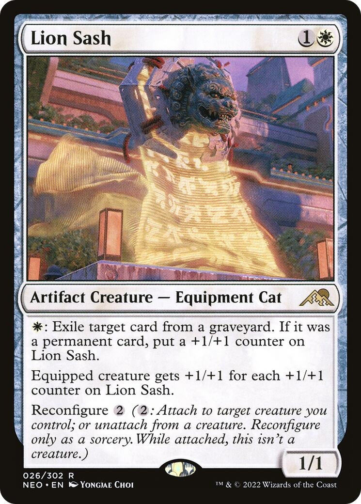 Lion Sash (26) (Kamigawa: Neon Dynasty)