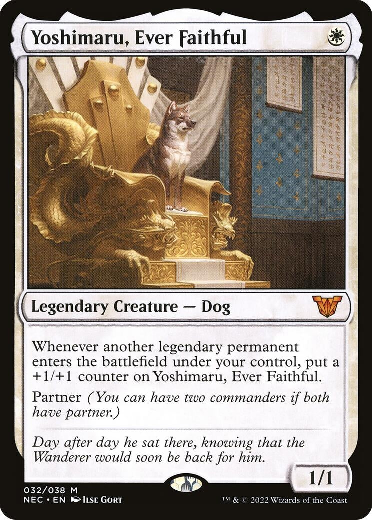 Image for Yoshimaru, Ever Faithful (32) (NEC) - Magic: The Gathering