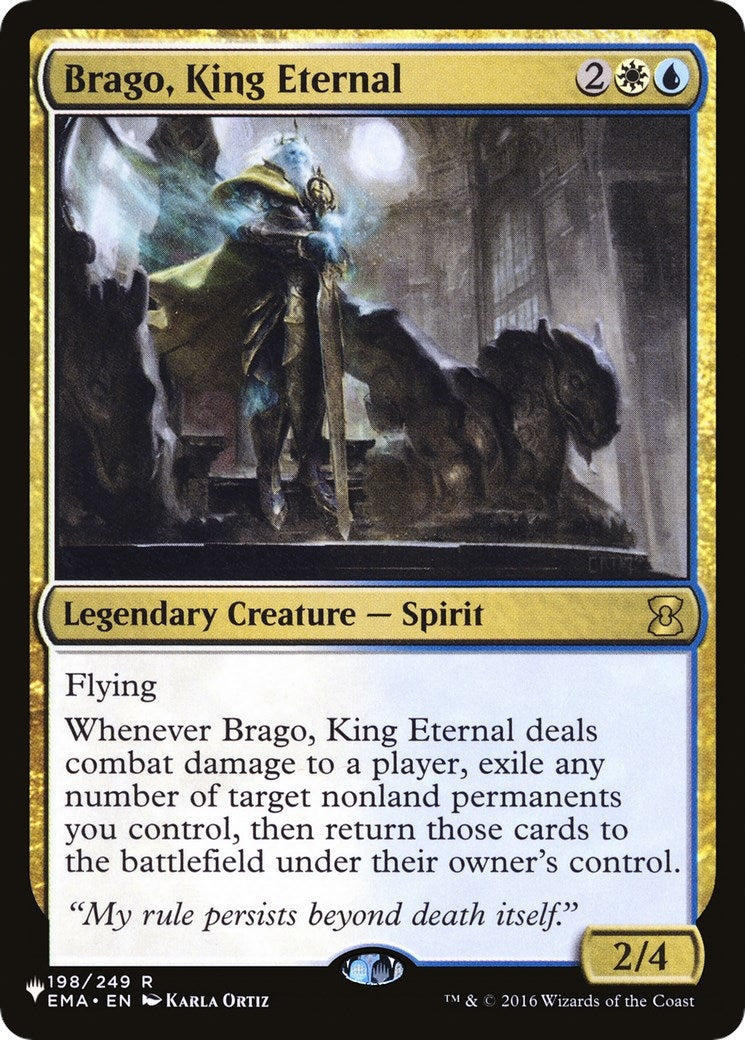 Brago, King Eternal (198/249) (The List Reprints)
