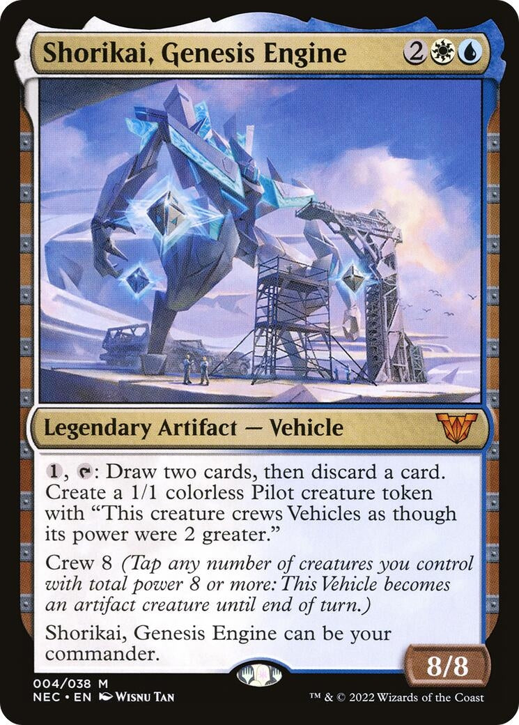 Shorikai, Genesis Engine (4) (Kamigawa: Neon Dynasty)