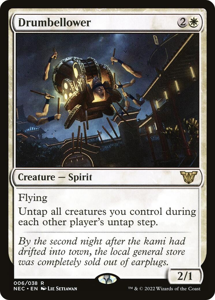 Image for Drumbellower (6) (Commander: Kamigawa: Neon Dynasty) (NEC) - Magic: The Gathering
