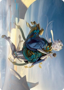 Image for Moonfolk Puzzlemaker Art Card (6) - Magic: The Gathering