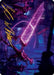Image for Enormous Energy Blade Art Card (Gold-Stamped Signature) (16) - Magic: The Gathering