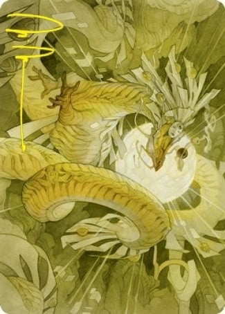 Image for Brilliant Restoration Art Card (Gold-Stamped Signature) (22) - Magic: The Gathering