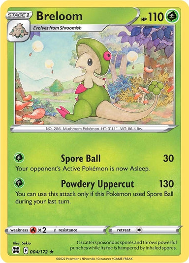 Image for Breloom (004/172) (SWSH09) - Pokemon