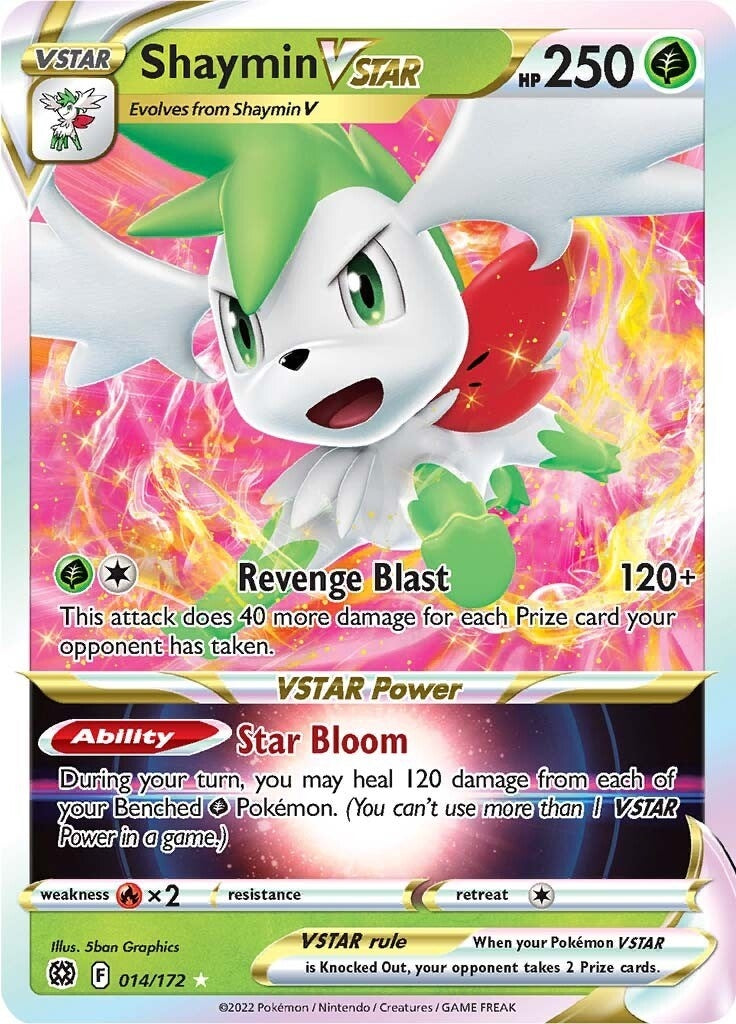 Image for Shaymin VSTAR (014/172) (SWSH09) - Pokemon