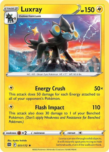 Image for Luxray (051/172) (SWSH09) - Pokemon
