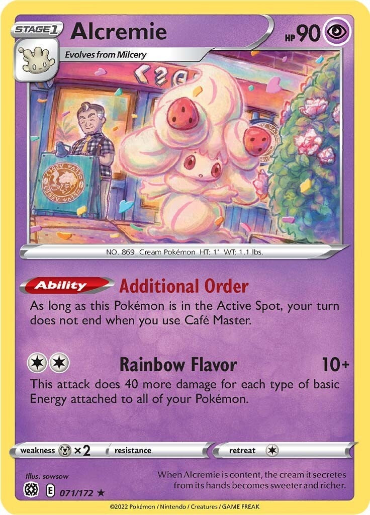 Image for Alcremie (071/172) (SWSH09) - Pokemon