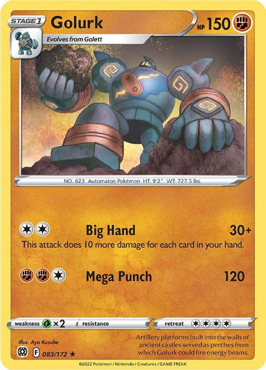 Image for Golurk (083/172) (SWSH09) - Pokemon
