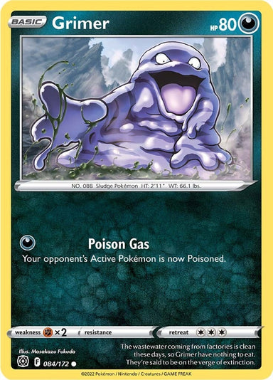 Image for Grimer (084/172) (SWSH09) - Pokemon