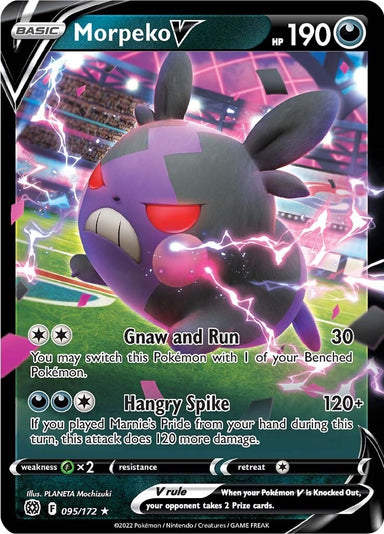 Image for Morpeko V (095/172) (SWSH09) - Pokemon