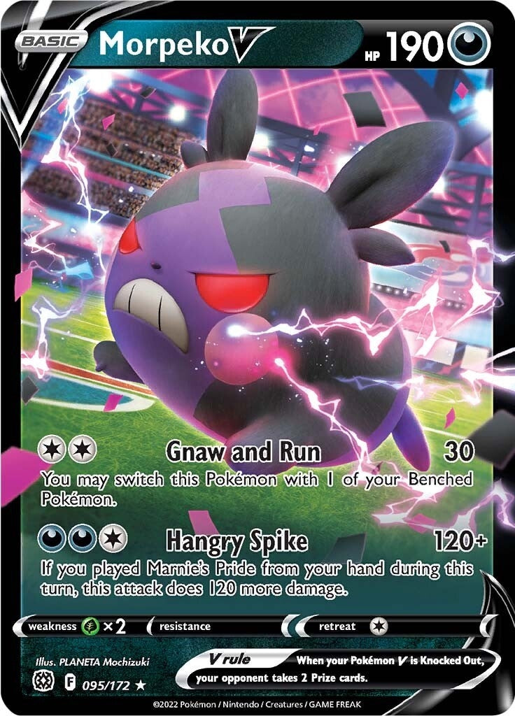 Image for Morpeko V (095/172) (SWSH09) - Pokemon