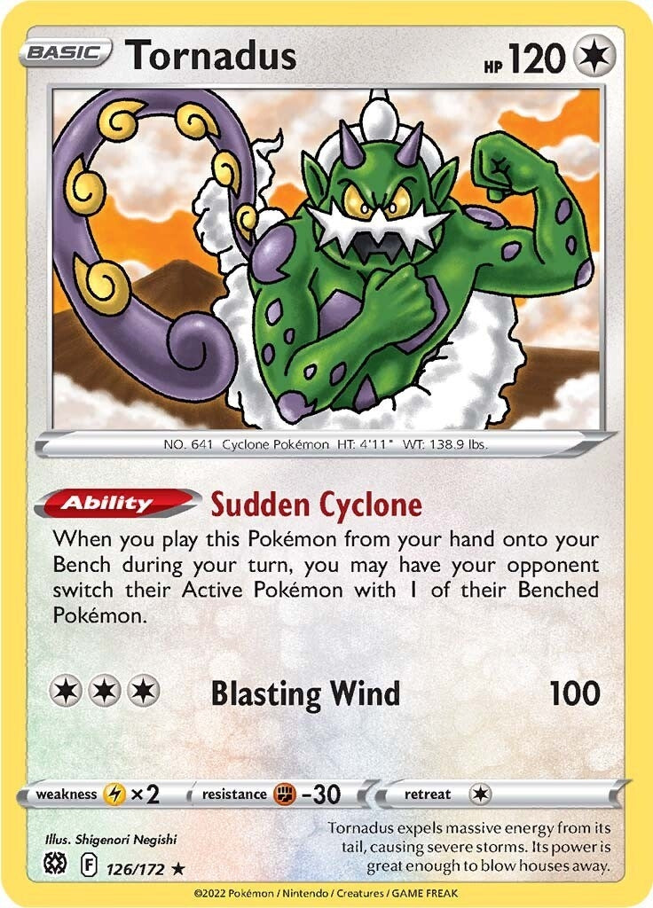Image for Tornadus (126/172) (SWSH09) - Pokemon