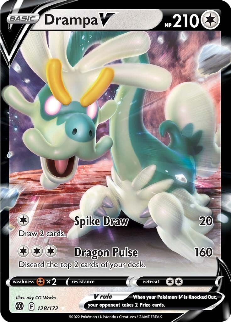 Image for Drampa V (128/172) (SWSH09) - Pokemon