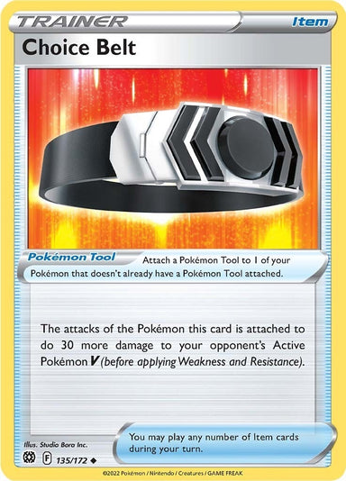Image for Choice Belt (135/172) (SWSH09) - Pokemon