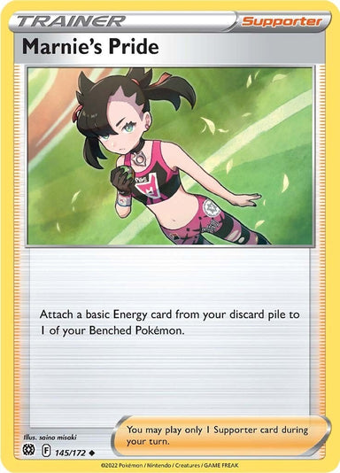Image for Marnie's Pride (145/172) (SWSH09) - Pokemon