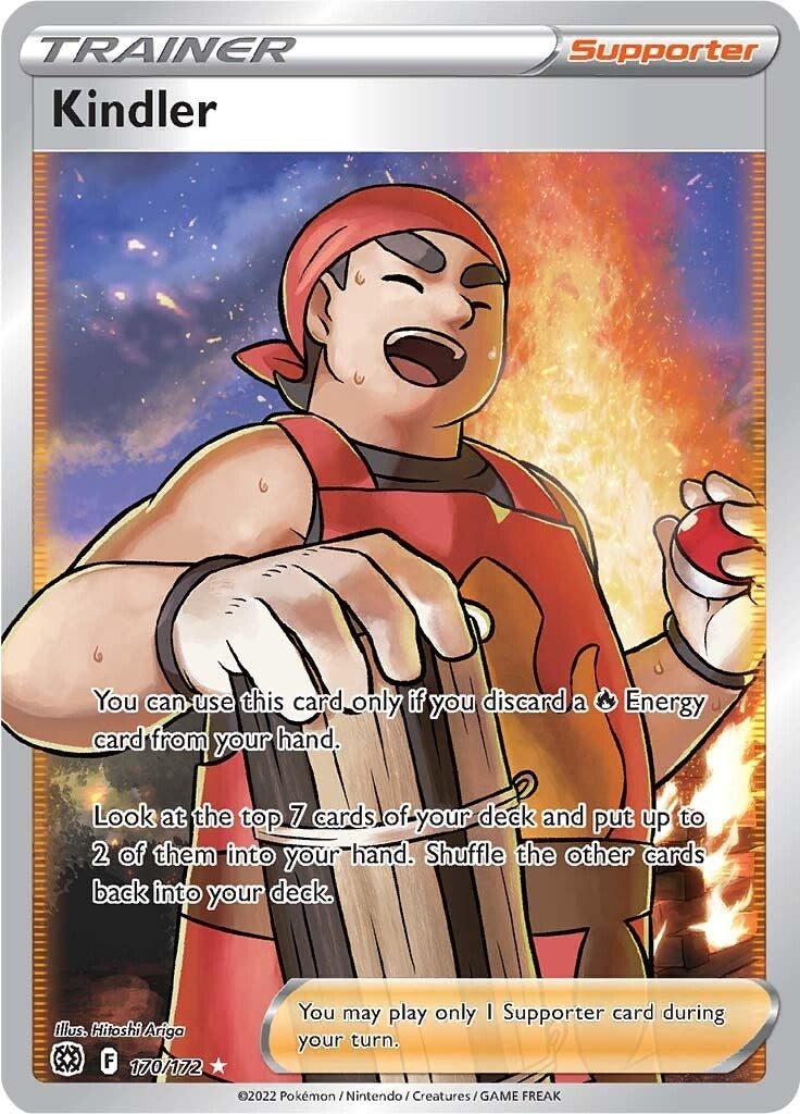 Image for Kindler (Full Art) (170/172) (SWSH09) - Pokemon