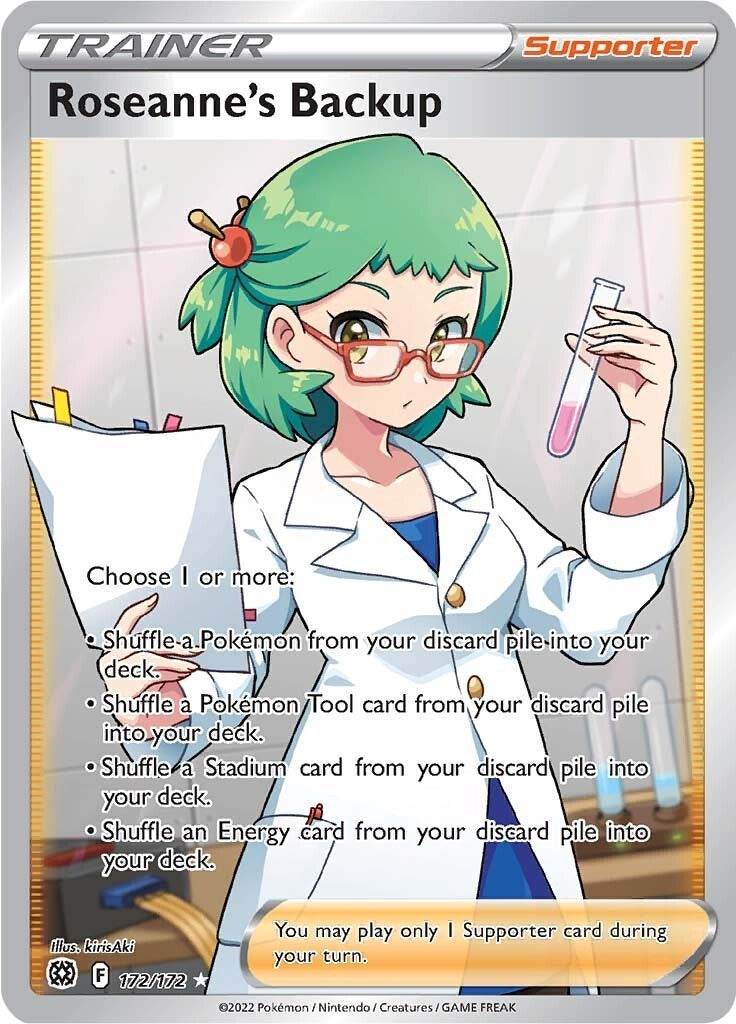 Image for Roseanne's Backup (Full Art) (172/172) (SWSH09) - Pokemon