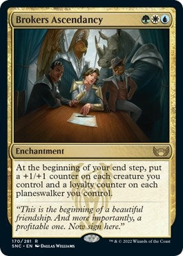 Image for Brokers Ascendancy (170) (Streets of New Capenna) (SNC) - Magic: The Gathering