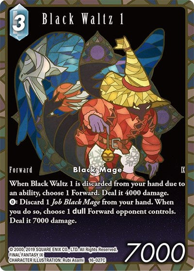 16-027C - Black Waltz 1 Full Art