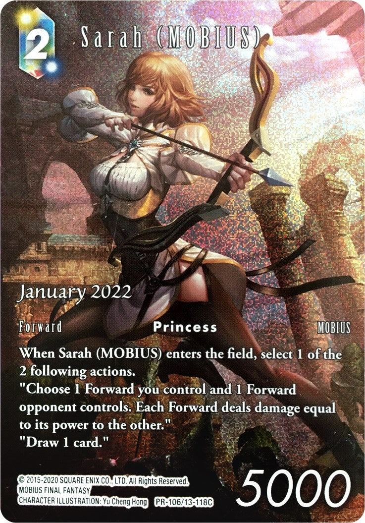 Image for Sarah (MOBIUS) (January 2022) (PR-106/13-118C) (FF: Promo Cards) (PR) - Final Fantasy TCG
