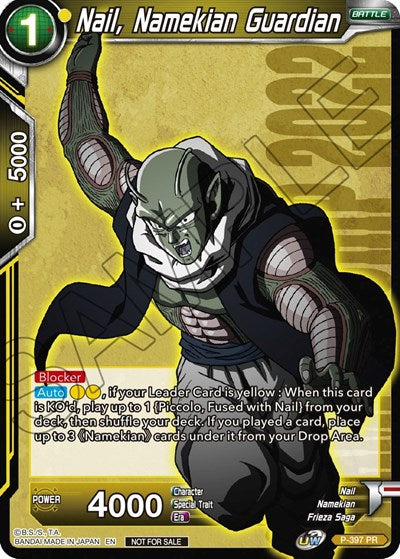 P-397  - Nail, Namekian Guardian (Championship Pack 2022 Vol.1)