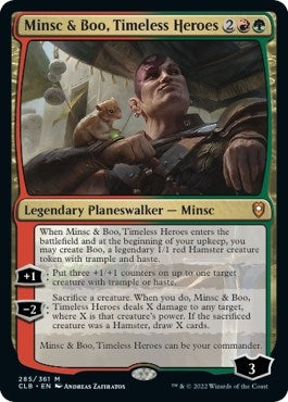 Image for Minsc & Boo, Timeless Heroes (285) (CLB) - Magic: The Gathering