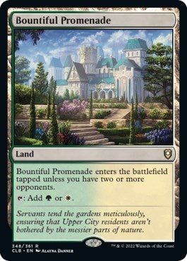 Image for Bountiful Promenade (348) (CLB) - Magic: The Gathering
