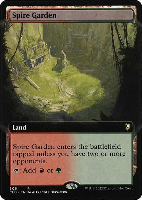 Image for Spire Garden (Extended Art) (606) - Magic: The Gathering