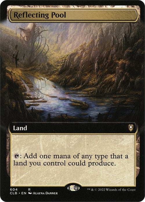 Image for Reflecting Pool (Extended Art) (604) - Magic: The Gathering