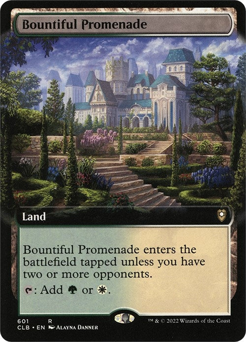 Image for Bountiful Promenade (Extended Art) (601) - Magic: The Gathering