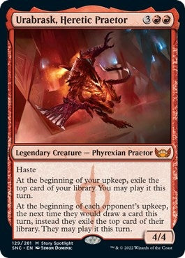 Urabrask, Heretic Praetor (129) (Streets of New Capenna)