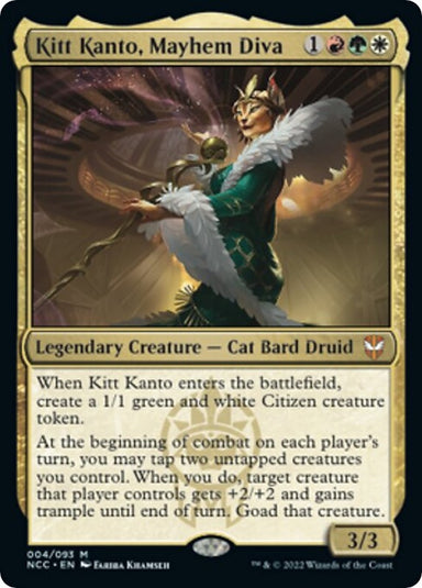 Image for Kitt Kanto, Mayhem Diva (4) - Magic: The Gathering