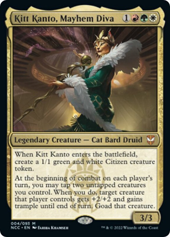 Image for Kitt Kanto, Mayhem Diva (4) - Magic: The Gathering