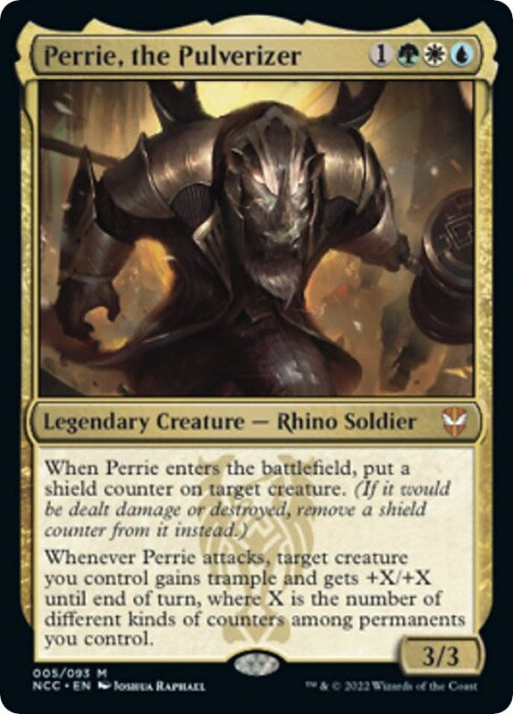 Image for Perrie, the Pulverizer (5) - Magic: The Gathering