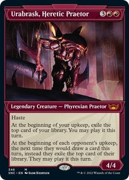 Urabrask, Heretic Praetor (Showcase) (346) (Streets of New Capenna)