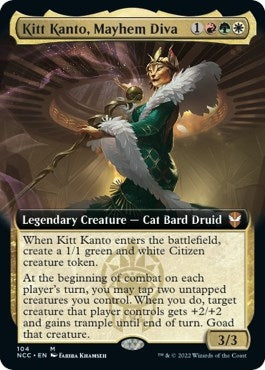Image for Kitt Kanto, Mayhem Diva (Extended Art) (104) - Magic: The Gathering