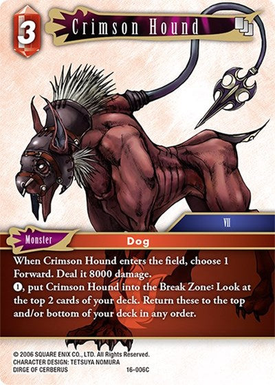 Crimson Hound - 16-006