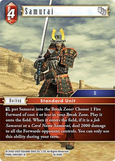 Samurai - 16-009