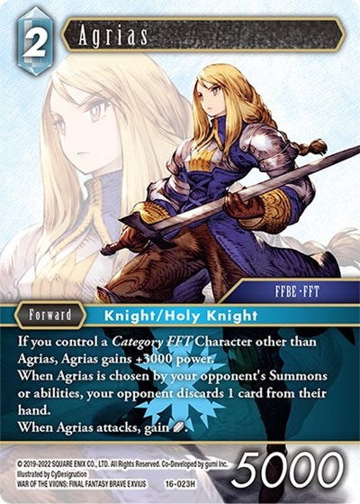 16-023R - Agrias