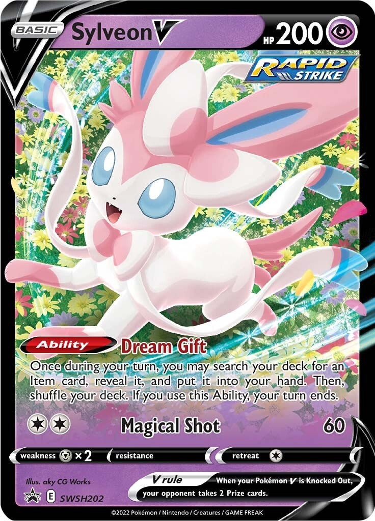 Image for Sylveon V - SWSH202 (SWSH202) (SWSD) - Pokemon