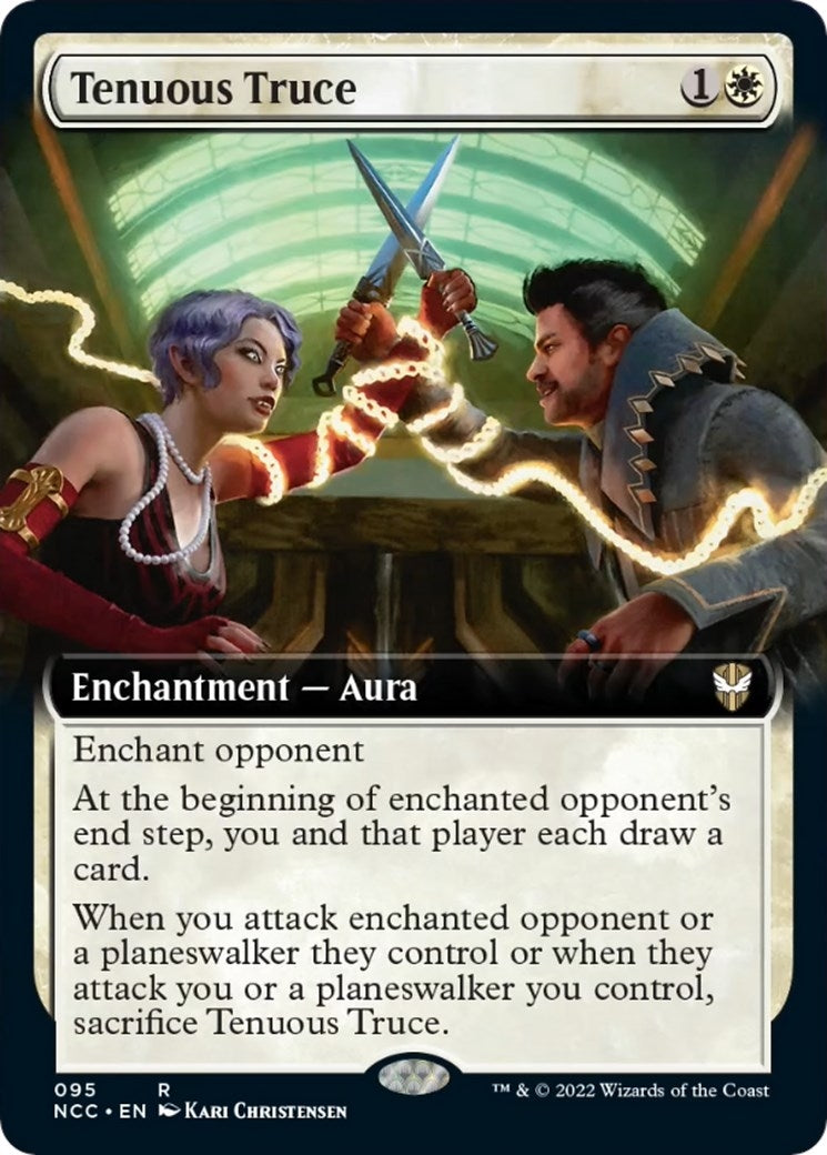 Image for Tenuous Truce (Extended Art) (95) - Magic: The Gathering