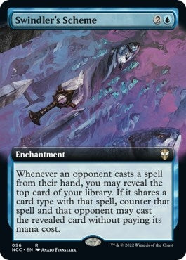 Image for Swindler's Scheme (Extended Art) (96) - Magic: The Gathering