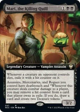 Image for Mari, the Killing Quill (Extended Art) (97) - Magic: The Gathering